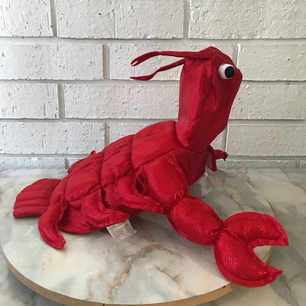 Red Lobster Dog Costume Size XS